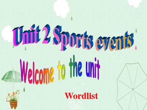 译林英语必修四Unit2Welcome(共18张PPT)