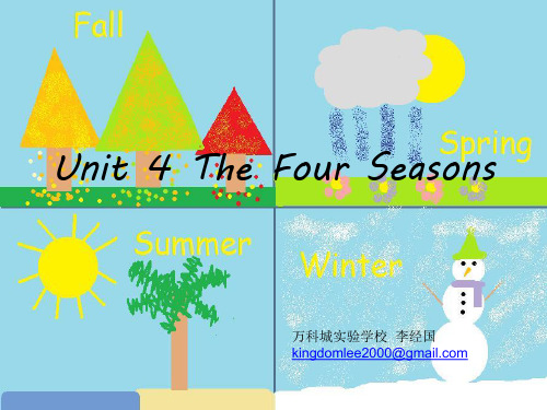 Unit 4 The Four Seasons