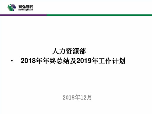 2019人力资源景区年终总结