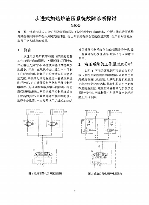 步进式加热炉液压系统故障诊断探讨