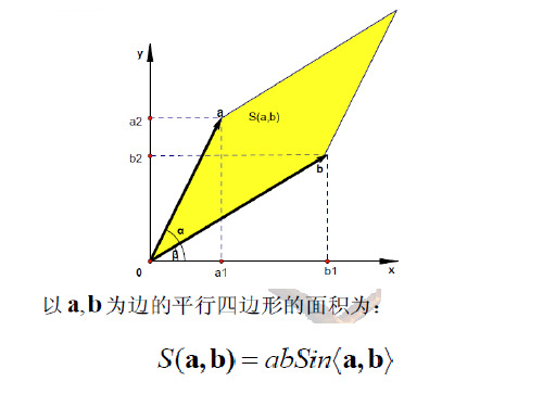 行列式几何意义ppt课件