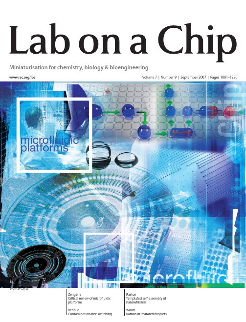 Microfluidic platforms for lab-on-a-chip applications