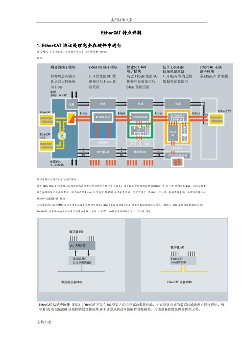 EtherCAT特点详解