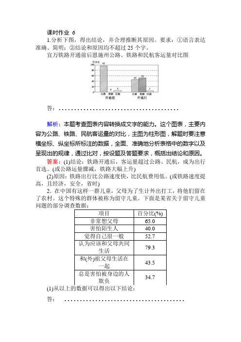 高中全程复习方略-语文课时作业 (38)