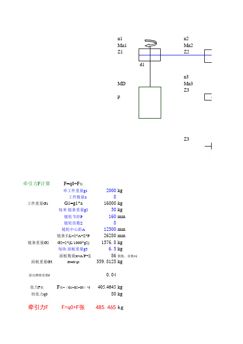 板链速比计算