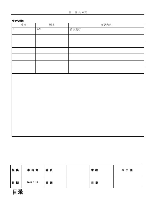 TV光学测试标准