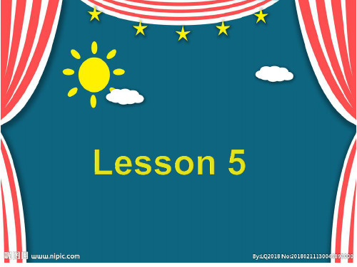 Lesson 5