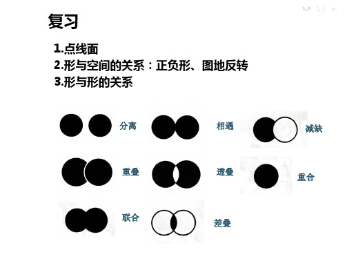 平面构成基本型与骨骼