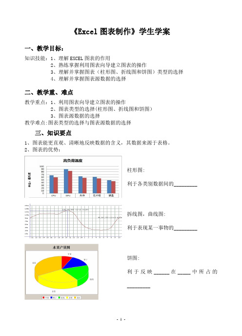 《Excel图表制作》学案