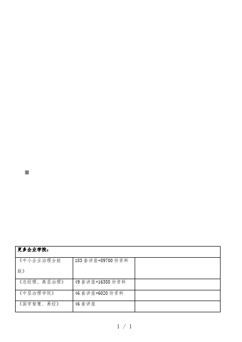 公司HSE风险识别与评估程序