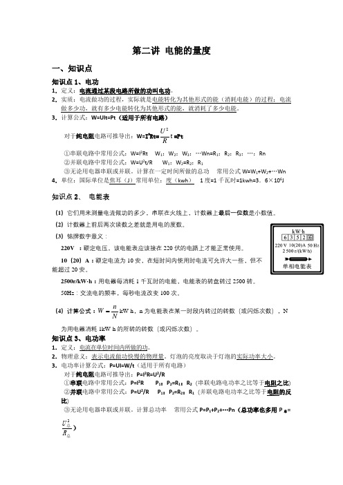 第二讲电能的量度