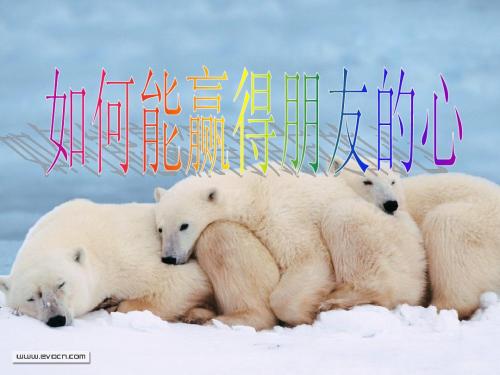 如何赢得朋友的心-wu