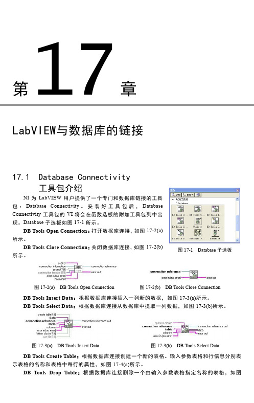 LabVIEW与数据库的链接