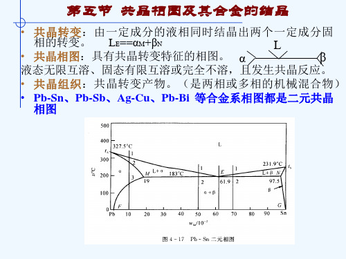 第三章  共晶相图及其结晶 (2)