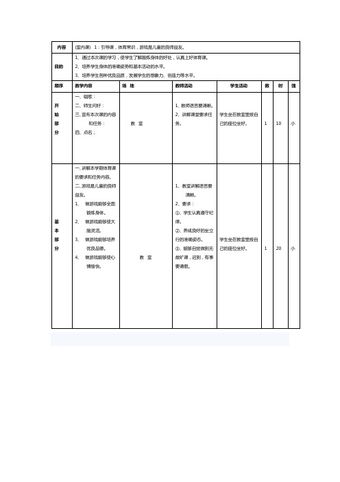 人教新课标小学体育五至六年级《体操类运动 6.低单杠 4.发展悬垂、支撑能力的练习》优质课教学设计_2