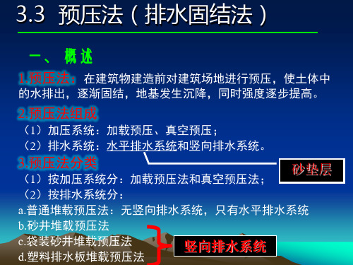 最新 地基处理方法预压法