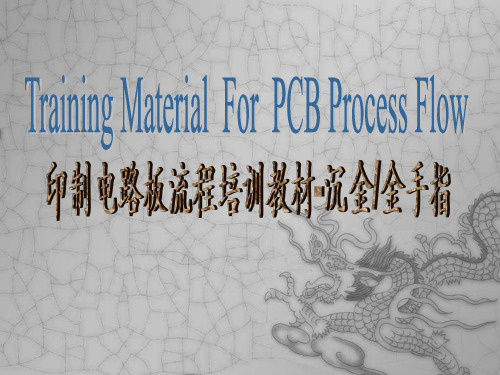 PCB_金手指和沉镀金工艺详解