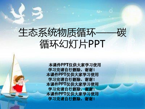 生态系统物质循环——碳循环幻灯片PPT