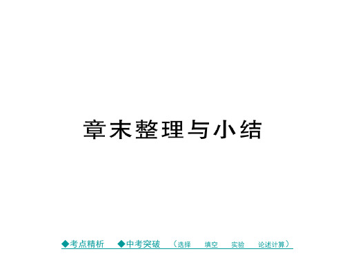 八年级物理全册 第3章 声的世界章末整理与小结教学课