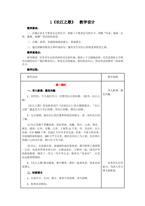 长江之歌(1)