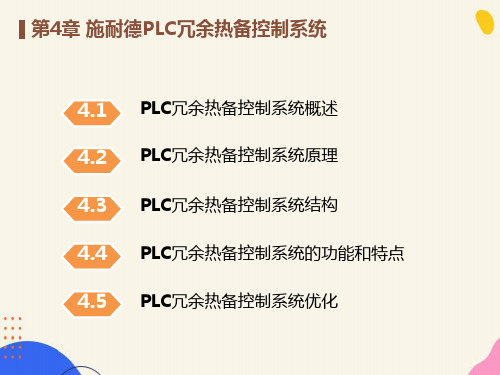 施耐德PLC冗余热备控制系统