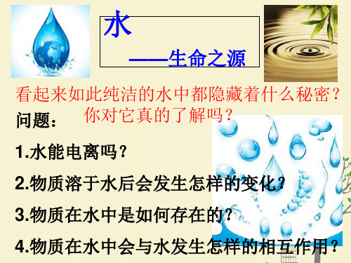 2021年高中化学第3章物质在水溶液中的行为3.1水溶液第1课时课件5鲁科版选修4