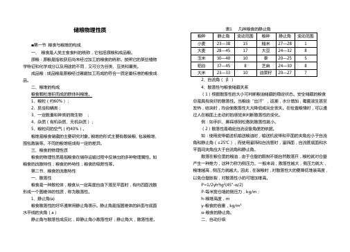 储粮物理性质—气调储粮技术