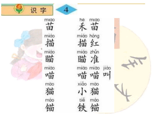 小学语文二年级上册《识字4》公开课ppt课件(苏教版国标本)