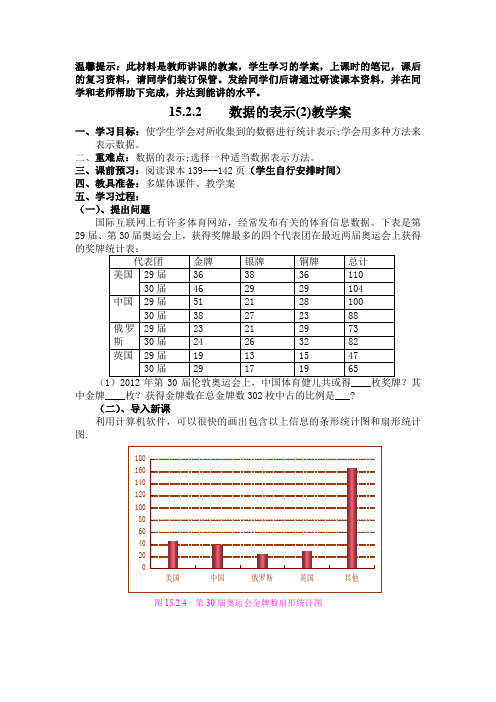 数据的表示(2)教学案