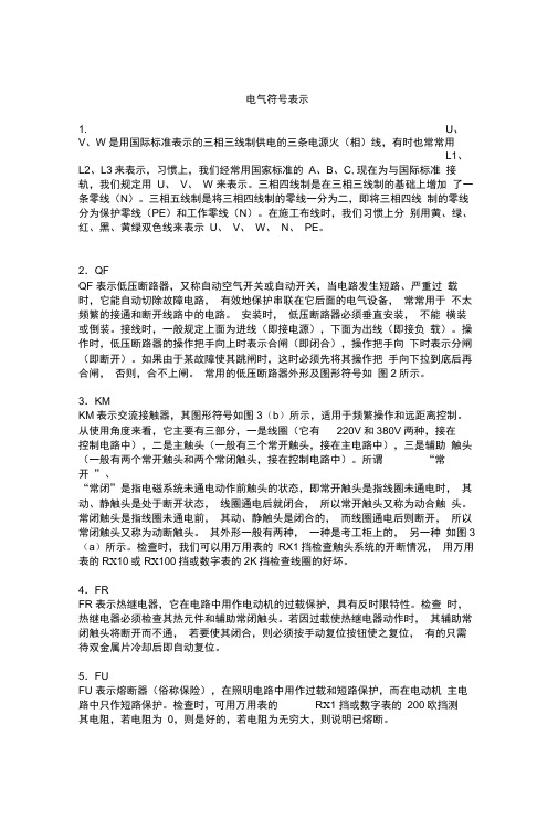 电路元器件图形符号
