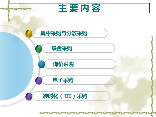 采购方式选择课件