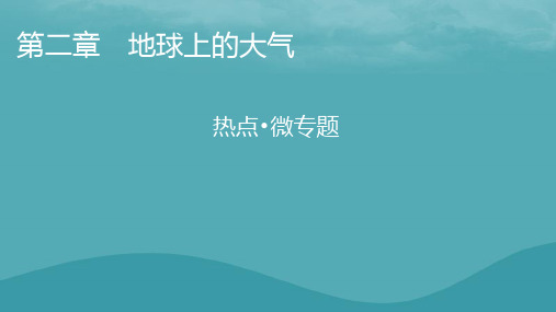 2023年新教材高中地理热点新人教版必修第一册：逆温现象及其影响课件