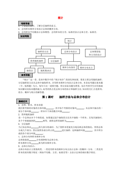 山东省济南市2019届高考数学精品资料—统计知识点分析