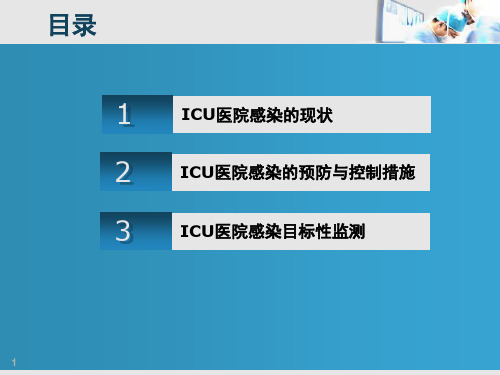 ICU的医院感染控制及目标性监测课堂PPT