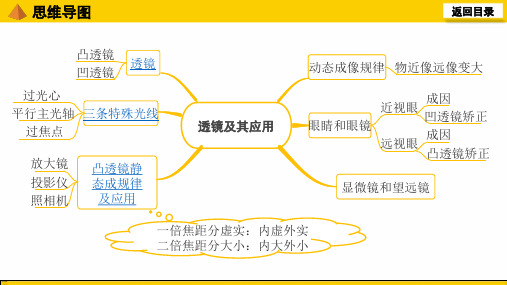 中考物理专题复习PPT命题点1 透镜 透镜成像规律