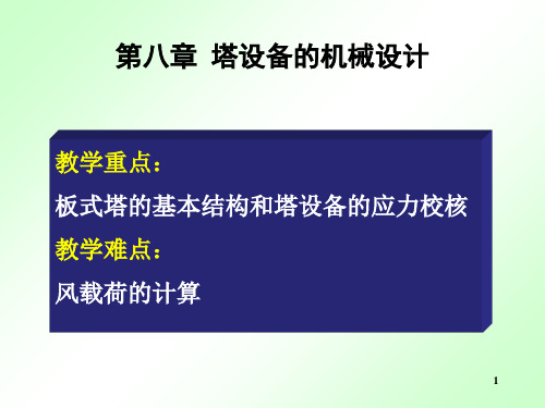 化工设计塔设备的设计基础精品文档60页