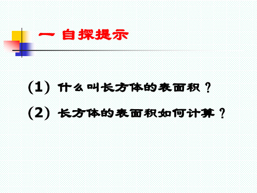 长方体的表面积耿聚ppt课件