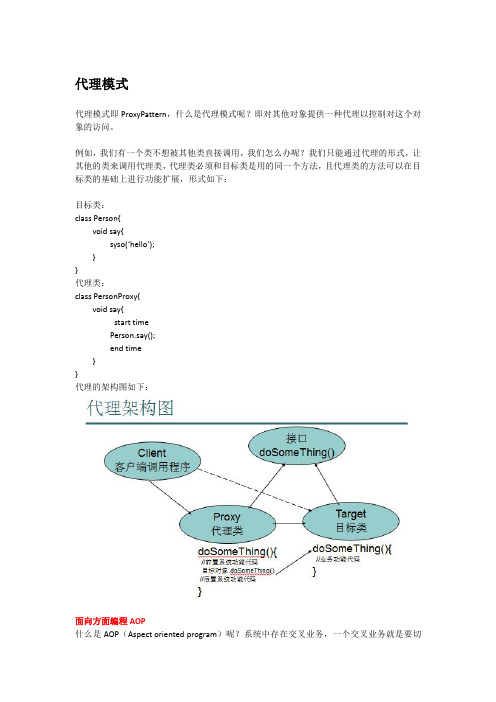 java设计模式之代理模式