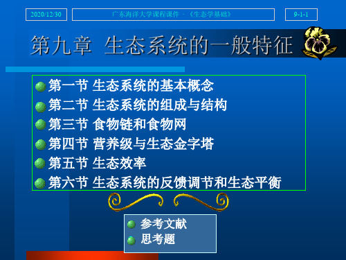 生态学基础UniPPT课件