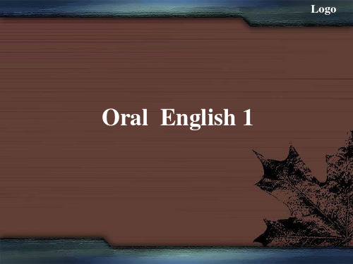 Oral English .ppt