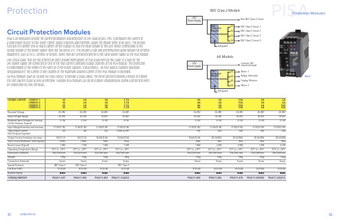 pulspower PISA 24V 电源分布与保护模块说明书