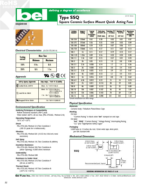 SSQ8中文资料