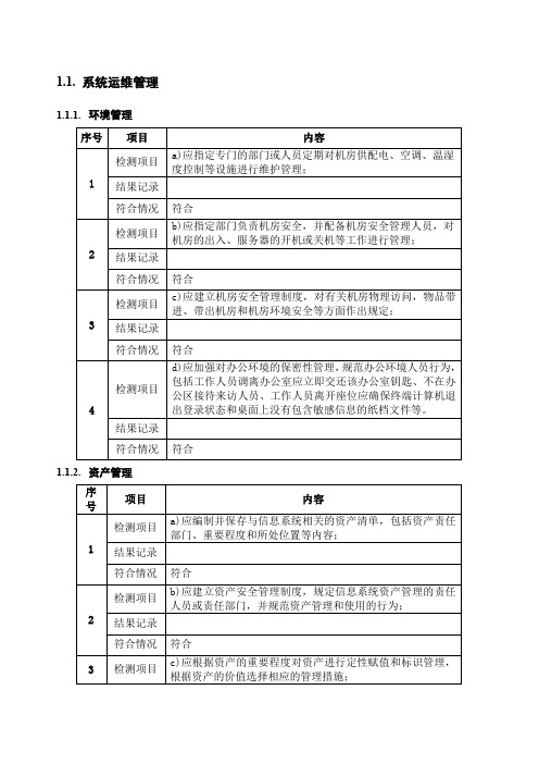 系统运维记录