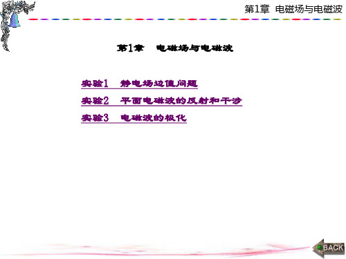 精品课件-电磁场与微波技术实验教程-第1章