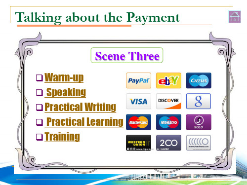 外贸交际英语scene3 Talking about the Payment.ppt