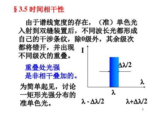 时间相干性