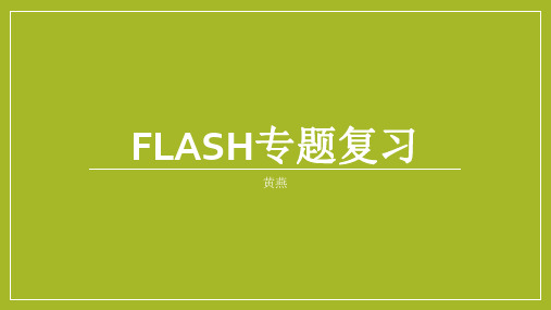 信息技术flash复习(共26张PPT)