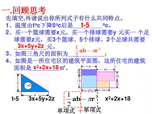 2.1 整式(3)