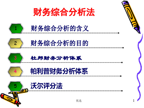 经典杜邦分析体系.ppt