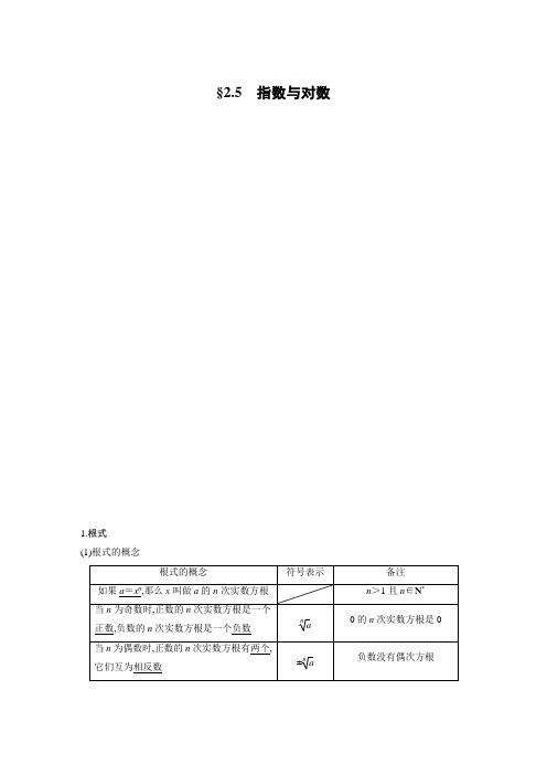 高2021届高2018级苏教版步步高大一轮高三数学复习课件学案第二章 2.5